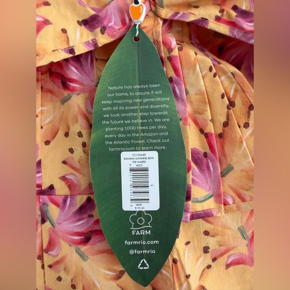 Farm Rio Jumpsuit L - Picture 3 of 3